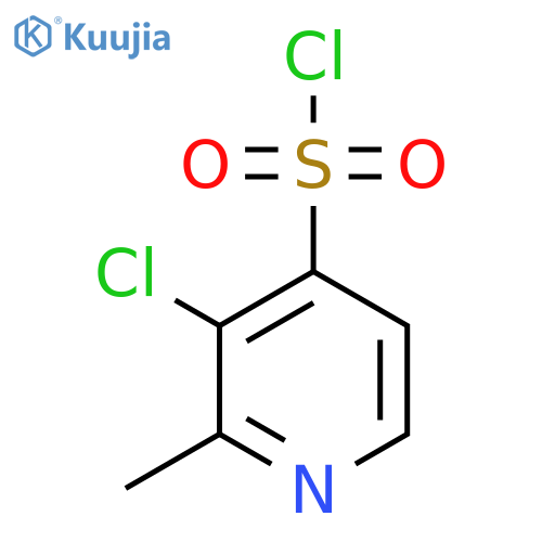 3-Chloro-2-methylpyridine-4-sulfonyl chloride structure