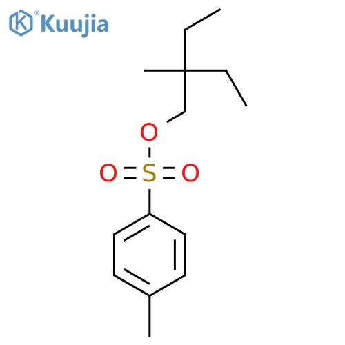 2-Ethyl-2-methylbutyl 4-methylbenzene-1-sulfonate structure