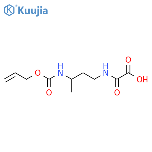 [(3-{[(Prop-2-en-1-yloxy)carbonyl]amino}butyl)carbamoyl]formic acid structure
