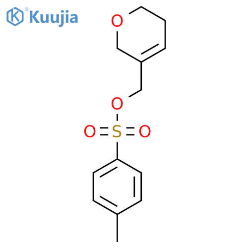 (5,6-dihydro-2H-pyran-3-yl)methyl 4-methylbenzene-1-sulfonate structure