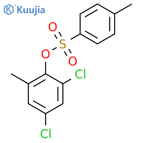 2,4-Dichloro-6-methylphenyl 4-methylbenzene-1-sulfonate structure
