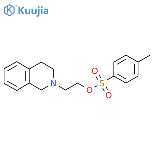 2-(1,2,3,4-Tetrahydroisoquinolin-2-yl)ethyl 4-methylbenzene-1-sulfonate structure