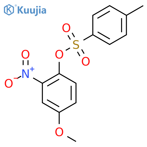 4-Methoxy-2-nitrophenyl 4-methylbenzene-1-sulfonate structure