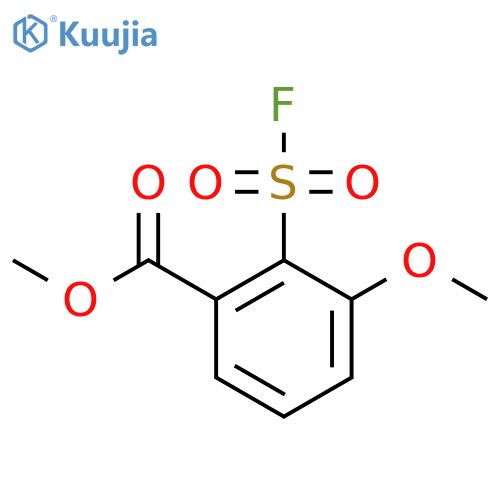 Methyl 2-(fluorosulfonyl)-3-methoxybenzoate structure