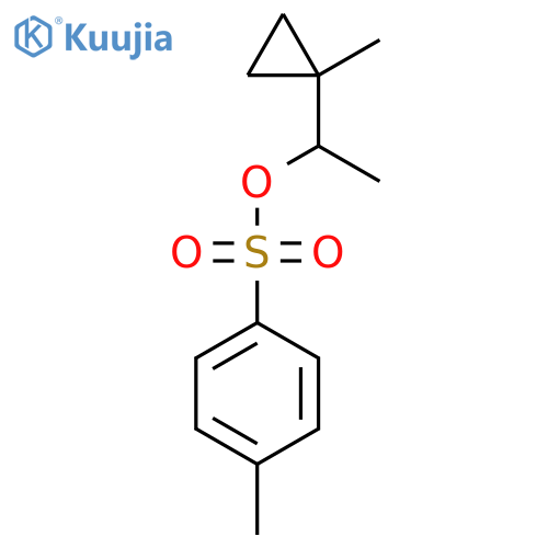 1-(1-Methylcyclopropyl)ethyl 4-methylbenzene-1-sulfonate structure