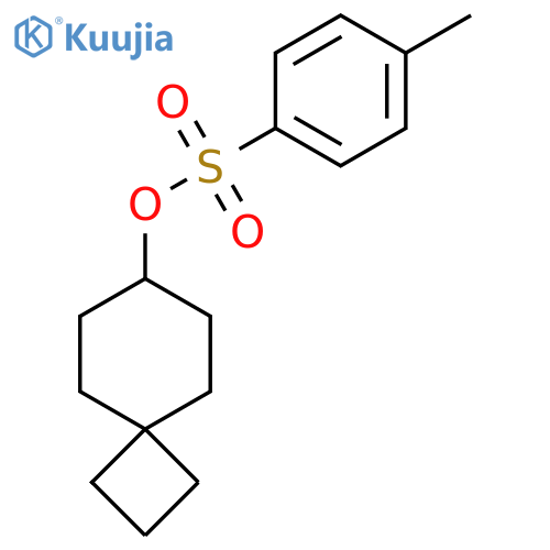 Spiro[3.5]nonan-7-yl 4-methylbenzene-1-sulfonate structure