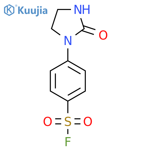 4-(2-Oxoimidazolidin-1-yl)benzene-1-sulfonyl fluoride structure