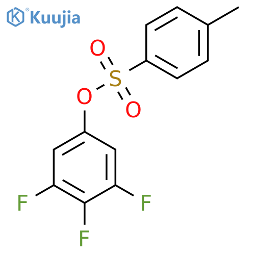 3,4,5-Trifluorophenyl 4-methylbenzene-1-sulfonate structure