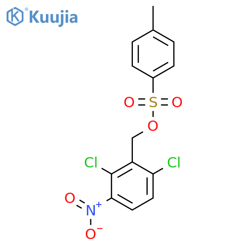 (2,6-Dichloro-3-nitrophenyl)methyl 4-methylbenzene-1-sulfonate structure