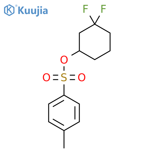 3,3-Difluorocyclohexyl 4-methylbenzene-1-sulfonate structure