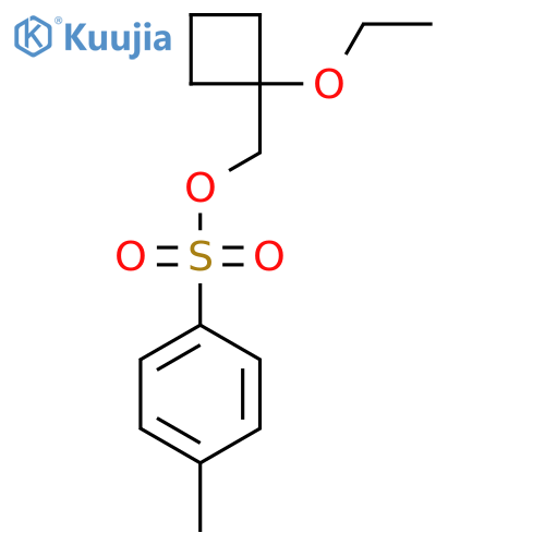 (1-Ethoxycyclobutyl)methyl 4-methylbenzene-1-sulfonate structure