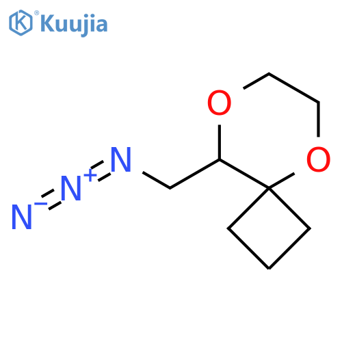 9-(Azidomethyl)-5,8-dioxaspiro[3.5]nonane structure