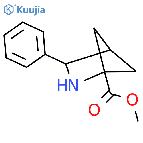 Methyl 3-phenyl-2-azabicyclo[2.1.1]hexane-1-carboxylate structure