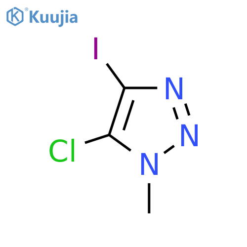 5-chloro-4-iodo-1-methyl-1H-1,2,3-triazole structure