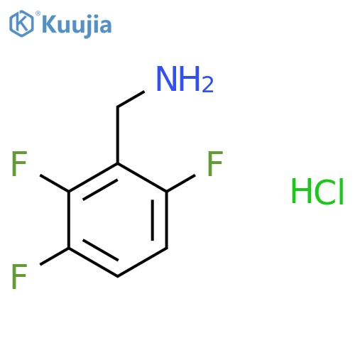 (2,3,6-Trifluorophenyl)methanamine hydrochloride structure