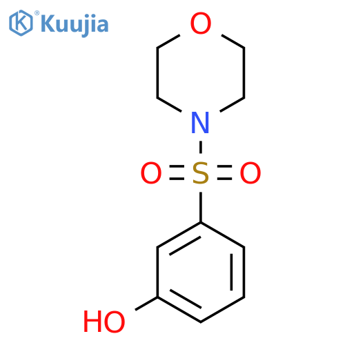 3-(Morpholin-4-ylsulfonyl)phenol structure