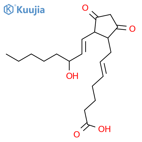 (5z,13e,15s)-15-hydroxy-9,11-dioxoprosta-5,13-dien-1-oic Acid structure