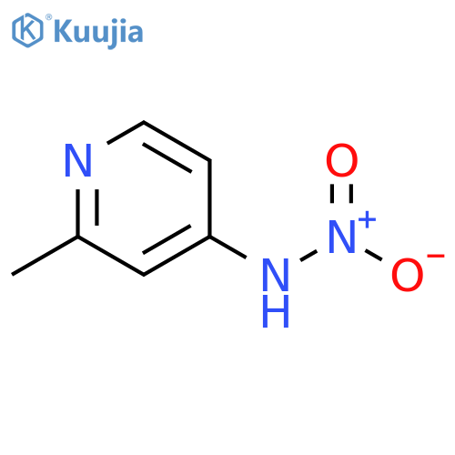 2-methyl-N-nitro-4-Pyridinamine structure