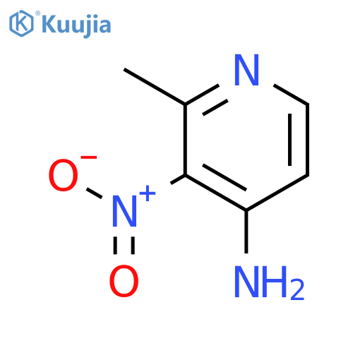 4-Amino-2-methyl-3-nitropyridine structure