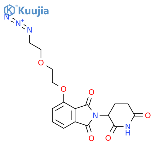 Thalidomide 4'-ether-PEG1-azide structure