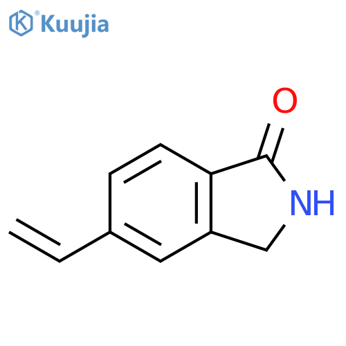 1H-Isoindol-1-one, 5-ethenyl-2,3-dihydro- structure