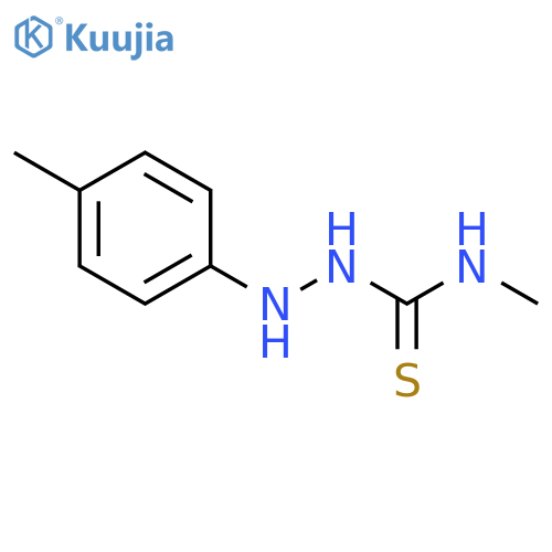 Hydrazinecarbothioamide,N-methyl-2-(4-methylphenyl)- structure