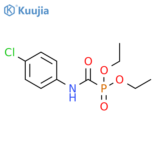 Phosphonic acid, [[(4-chlorophenyl)amino]carbonyl]-, diethyl ester (9CI) structure