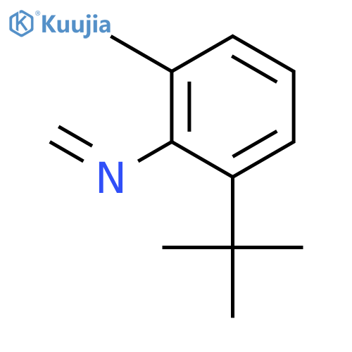 Benzenamine, 2-(1,1-dimethylethyl)-6-methyl-N-methylene- structure