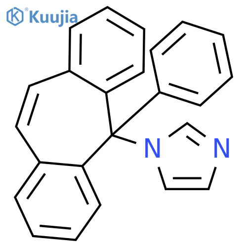 1H-Imidazole, 1-(5-phenyl-5H-dibenzo[a,d]cyclohepten-5-yl)- structure