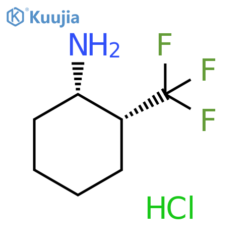 (1S,2R)-2-Trifluoromethyl-cyclohexylamine hydrochloride structure