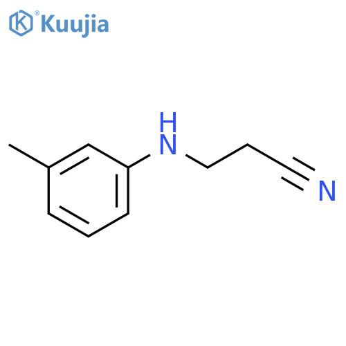 3-(m-Toluidino)propiononitrile structure