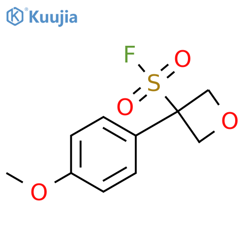 3-(4-Methoxyphenyl)oxetane-3-sulfonyl fluoride structure