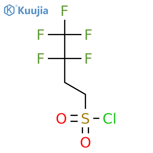 1-Butanesulfonyl chloride, 3,3,4,4,4-pentafluoro- structure
