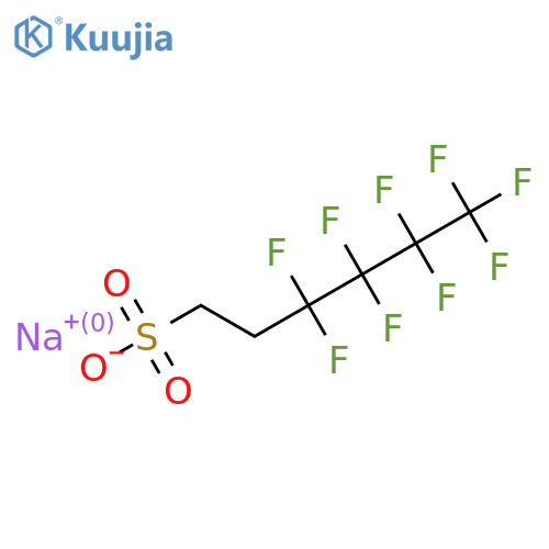 Sodium 1H,1H,2H,2H-Perfluorohexane Sulfonate structure