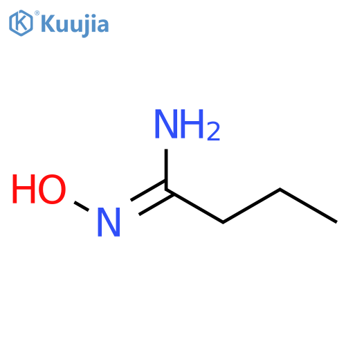 (E)-N'-hydroxybutyrimidamide structure