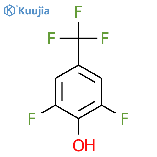 2,6-Difluoro-4-(trifluoromethyl)phenol structure
