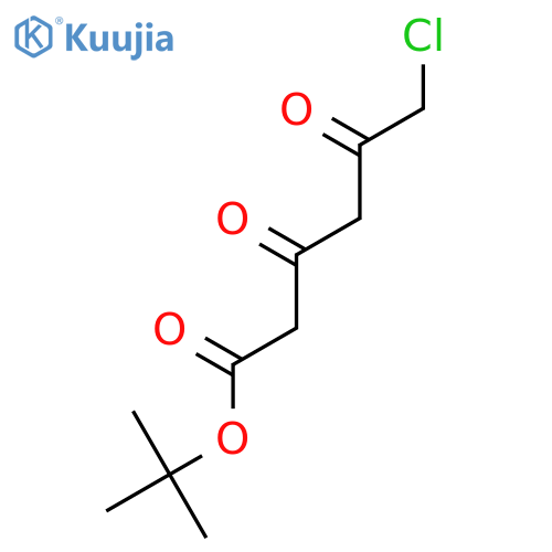 tert-Butyl 6-chloro-3,5-dioxohexanoate structure
