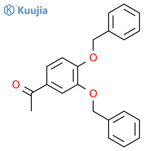 1-3,4-Bis(phenylmethoxy)phenylethanone structure