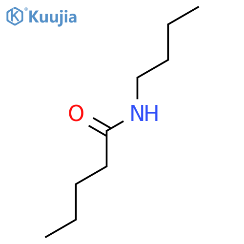 Pentanamide, N-butyl- structure