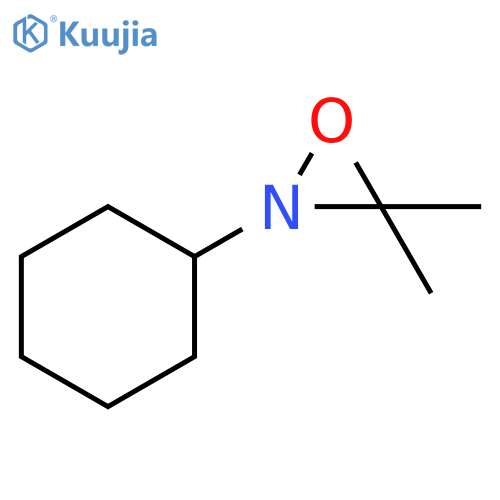 Oxaziridine, 2-cyclohexyl-3,3-dimethyl- structure