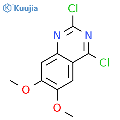 2,4-Dichloro-6,7-dimethoxyquinazoline structure