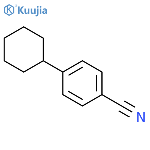 4-Cyclohexylbenzonitrile structure