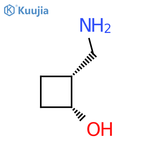 (1R,2R)-2-(aminomethyl)cyclobutan-1-ol structure