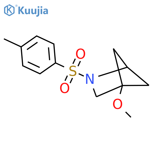 4-Methoxy-2-(4-methylbenzenesulfonyl)-2-azabicyclo[2.1.1]hexane structure