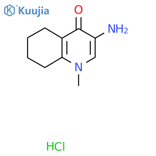 3-Amino-1-methyl-1,4,5,6,7,8-hexahydroquinolin-4-one hydrochloride structure