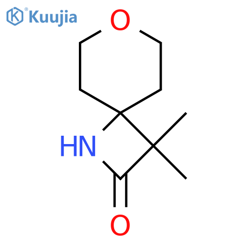 3,3-Dimethyl-7-oxa-1-azaspiro[3.5]nonan-2-one structure
