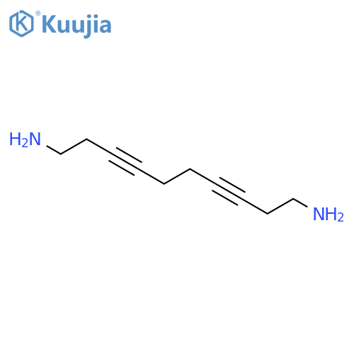 Deca-3,7-diyne-1,10-diamine structure