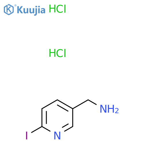1-(6-Iodopyridin-3-yl)methanamine dihydrochloride structure