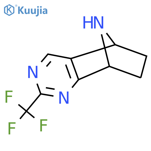 4-(Trifluoromethyl)-3,5,11-triazatricyclo[6.2.1.0,2,7]undeca-2,4,6-triene structure