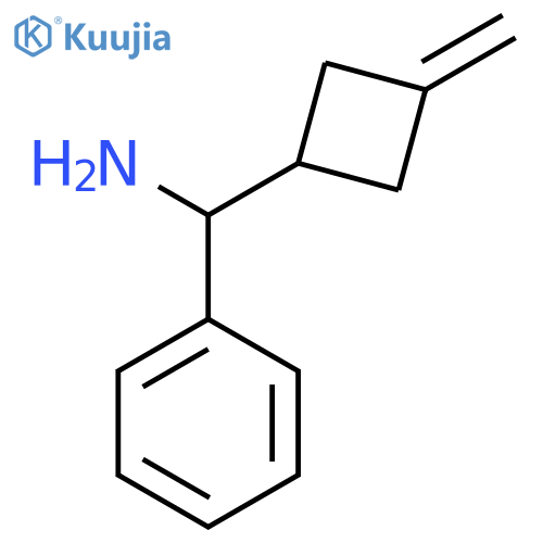 (3-Methylidenecyclobutyl)(phenyl)methanamine structure